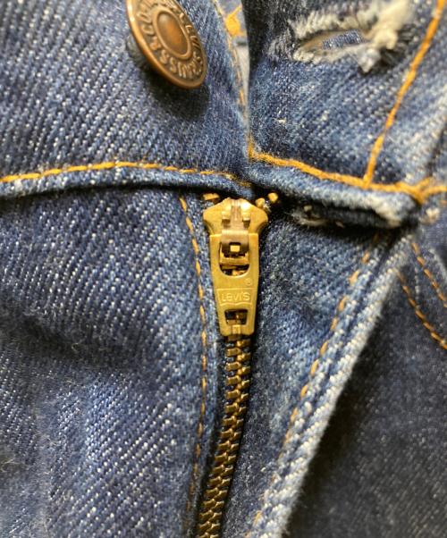 LEVI'S（リーバイス）LEVI'S (リーバイス) 80s Levis 517 Bootcut Denim Pants　USA製 / ボタン裏653 / 83年製 / ウエスト79㎝ 股下76.5㎝  インディゴ サイズ: W33×L31の古着・服飾アイテム