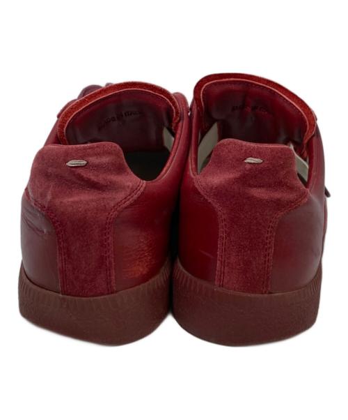 Maison Margiela（メゾンマルジェラ）Maison Margiela (メゾンマルジェラ) REPLICA ジャーマントレーナー　(レプリカジャーマントレーナー)　イタリア製　 レッド サイズ:40の古着・服飾アイテム