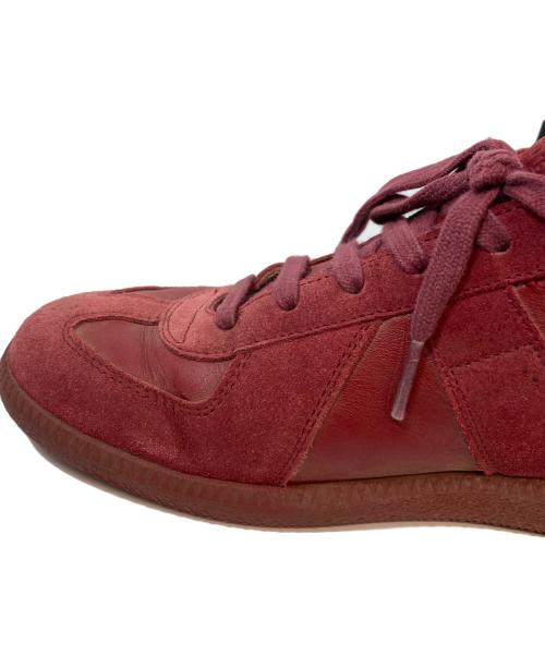 Maison Margiela（メゾンマルジェラ）Maison Margiela (メゾンマルジェラ) REPLICA ジャーマントレーナー　(レプリカジャーマントレーナー)　イタリア製　 レッド サイズ:40の古着・服飾アイテム