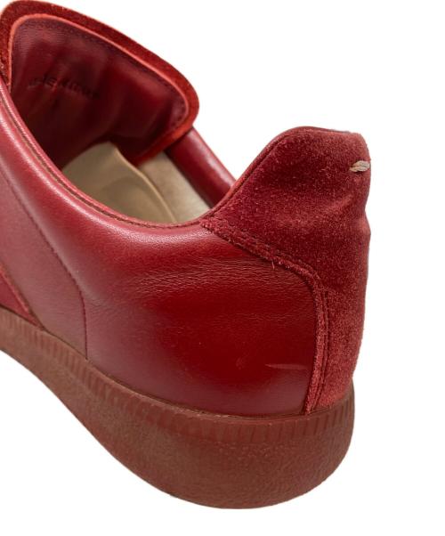 Maison Margiela（メゾンマルジェラ）Maison Margiela (メゾンマルジェラ) REPLICA ジャーマントレーナー　(レプリカジャーマントレーナー)　イタリア製　 レッド サイズ:40の古着・服飾アイテム
