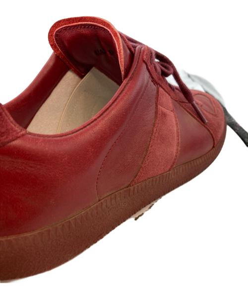 Maison Margiela（メゾンマルジェラ）Maison Margiela (メゾンマルジェラ) REPLICA ジャーマントレーナー　(レプリカジャーマントレーナー)　イタリア製　 レッド サイズ:40の古着・服飾アイテム