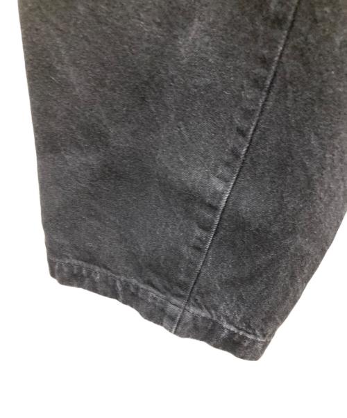 COMOLI（コモリ）COMOLI (コモリ) デニムオーバーパンツ P01-03003 ブラック サイズ:1の古着・服飾アイテム