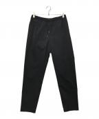 HYKEハイク）の古着「TASLAN TWILL TAPERED PANTS（タスランツイルテーパードパンツ） 242-13292」｜ブラック