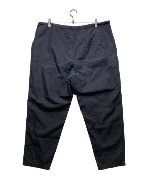 COMOLI（コモリ）COMOLI (コモリ) シルク ドローストリングパンツ ネイビー サイズ:2の古着・服飾アイテム