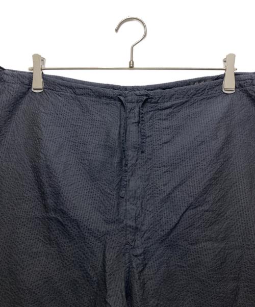 COMOLI（コモリ）COMOLI (コモリ) シルク ドローストリングパンツ ネイビー サイズ:2の古着・服飾アイテム