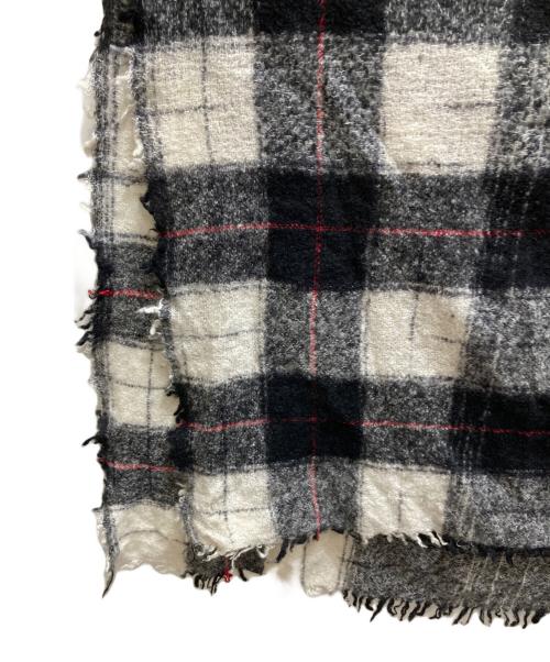 FALIERO SARTI（ファリエロサルティ）Faliero Sarti (ファリエロサルティ) カシミヤシルクマフラー ブラックの古着・服飾アイテム