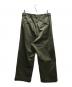 AURALEE (オーラリー) 18AW WASHED FINX CHINO WIDE PANTS（ウォッシュドフィンクスチノワイドパンツ） カーキ サイズ:3：8000円