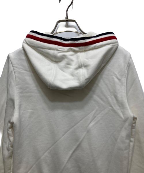MONCLER（モンクレール）MONCLER (モンクレール) MAGLIA CARDIGAN / スウェット切替 ダウンジャケット/マリアカーディガン アイボリー サイズ:XSの古着・服飾アイテム