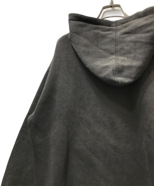 stussy（ステューシー）stussy (ステューシー) ドラゴンプリント スウェットフーディ / USA製 / 紺タグ グレー サイズ:Lの古着・服飾アイテム