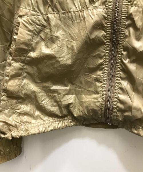 stussy（ステューシー）stussy (ステューシー) 24SS BEACH SHELL WRINKLED NYLON JACKET（ビーチシェルリンクルドナイロンジャケット）115746 カーキ サイズ:Sの古着・服飾アイテム
