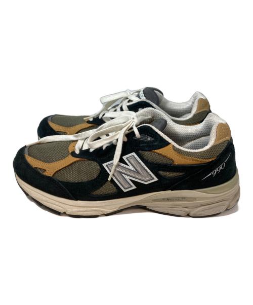 NEW BALANCE（ニューバランス）NEW BALANCE (ニューバランス) 990V3ローカットスニーカー　USA製　M990BB3　28cm ブラック サイズ:28cmの古着・服飾アイテム