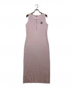 HER LIP TOハーリップトゥ）の古着「H Emblem Knit Dress」｜ピンク
