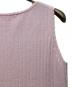 中古・古着 Her lip to (ハーリップトゥ) H Emblem Knit Dress ピンク サイズ:M：12000円