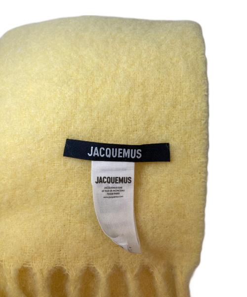 jacquemus（ジャックムス）JACQUEMUS (ジャックムス) L'ECHARPE CARRO スカーフ / 236AC688-5087-250 イエローの古着・服飾アイテム