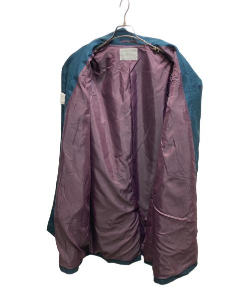 KOLOR（カラー）KOLOR (カラー) Check Paneled Coat ドッキングコート(チェックパターンドコート)　23AW　23WCM-C03106　 ブラウン×グリーン サイズ:2の古着・服飾アイテム