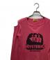 中古・古着 Hysteric Glamour (ヒステリックグラマー) ガールプリント AMPLIFIED チビTシャツ Y2K ピンク サイズ:FREE：10000円