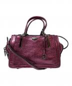 COACHコーチ）の古着「ドリーマー21 ショルダーバッグ 38543」｜ピンク