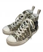 Dior×Shawn Stussyディオール×ショーン・ステューシー）の古着「Shawn B23 スニーカー 28AL8」｜グレー