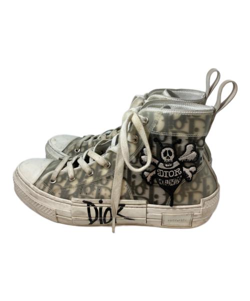 Dior（ディオール）Dior (ディオール) Shawn STUSSY (ショーン・ステューシー) Shawn B23 スニーカー 	28AL8 グレー サイズ:40の古着・服飾アイテム