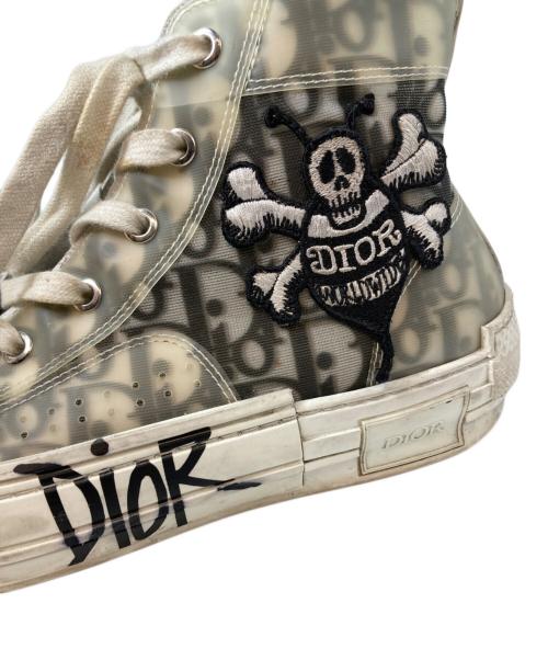 Dior（ディオール）Dior (ディオール) Shawn STUSSY (ショーン・ステューシー) Shawn B23 スニーカー 	28AL8 グレー サイズ:40の古着・服飾アイテム