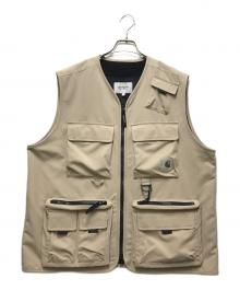 Carhartt WIP（カーハート ワーク イン プログレス）の古着「Elmwood Vest（エルムウッドベスト）　I026023」｜ベージュ