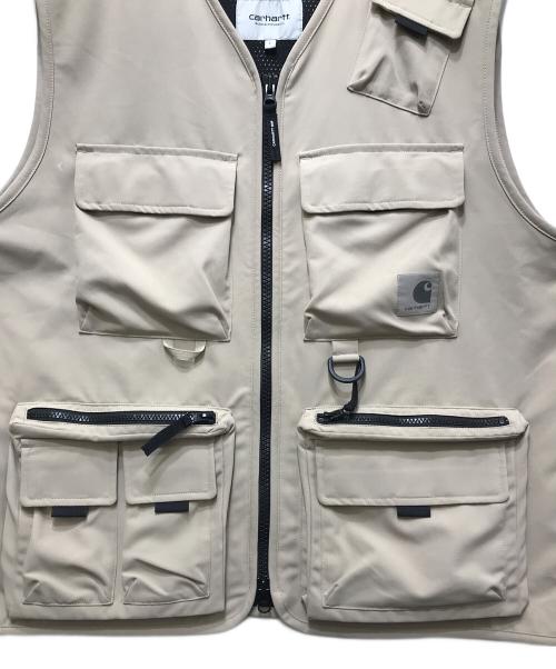 Carhartt WIP（カーハート ワーク イン プログレス）CARHARTT WIP (カーハート ワーク イン プログレス) Elmwood Vest（エルムウッドベスト）　I026023 ベージュ サイズ:Lの古着・服飾アイテム