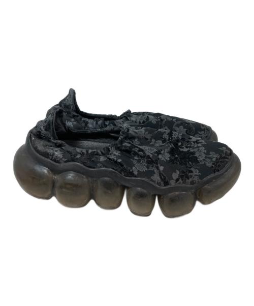 Mikio Sakabe（ミキオサカベ）MIKIO SAKABE (ミキオサカベ) Jewelry Slip-on Shoes(ジュエリースリッポンシューズ)　 ブラック サイズ:24cmの古着・服飾アイテム