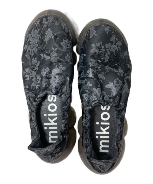 Mikio Sakabe（ミキオサカベ）MIKIO SAKABE (ミキオサカベ) Jewelry Slip-on Shoes(ジュエリースリッポンシューズ)　 ブラック サイズ:24cmの古着・服飾アイテム
