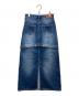 EVISU (エヴィス) 2wayロゴプリント ファッションフィット デニムスカート インディゴ サイズ:24：15000円