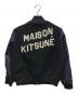 MAISON KITSUNE (メゾンキツネ) デニム切替スタジャン　KWL-0455-B ブラック サイズ:M：10000円