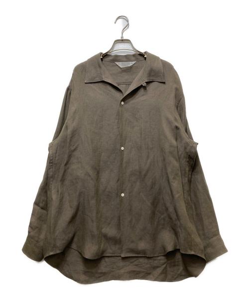 OLD FOLK HOUSE（オールドフォークハウス）OLD FOLK HOUSE (オールドフォークハウス) ロングスリーブシャツ ブラウン サイズ:4の古着・服飾アイテム