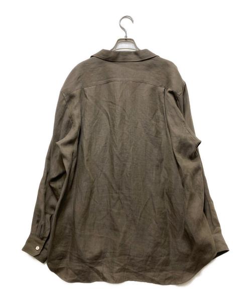 OLD FOLK HOUSE（オールドフォークハウス）OLD FOLK HOUSE (オールドフォークハウス) ロングスリーブシャツ ブラウン サイズ:4の古着・服飾アイテム