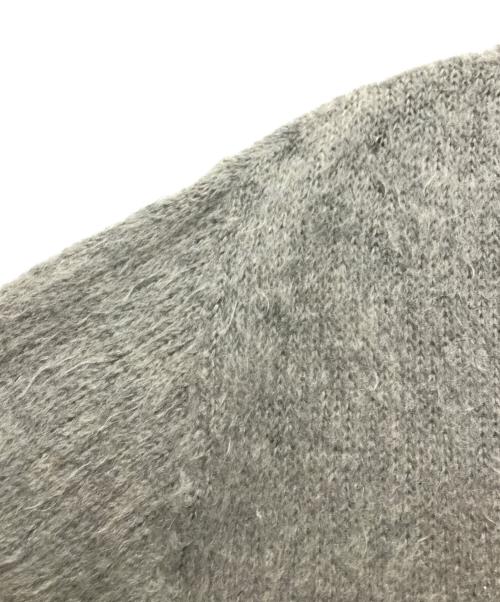 Sears（シアーズ）Sears (シアーズ) Ｖネックモヘア×ウールニット　70’s グレー サイズ:Mの古着・服飾アイテム