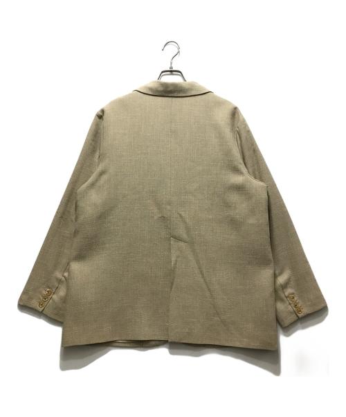 Eaphi（エフィ）Eaphi (エフィ) LINEN LIKE OVER JACKET（リネンライクオーバージャケット）　83001-0459 ベージュ サイズ:Fの古着・服飾アイテム