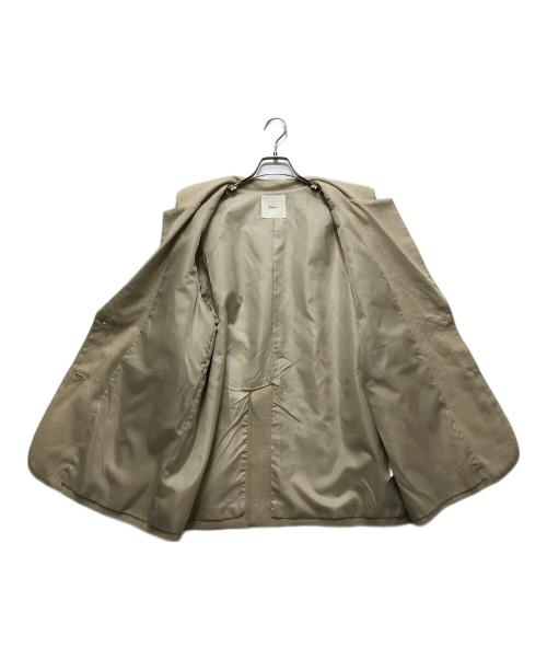 Eaphi（エフィ）Eaphi (エフィ) LINEN LIKE OVER JACKET（リネンライクオーバージャケット）　83001-0459 ベージュ サイズ:Fの古着・服飾アイテム