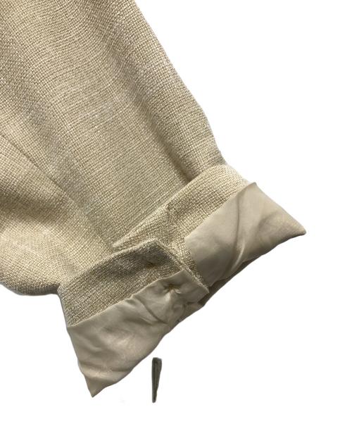 Eaphi（エフィ）Eaphi (エフィ) LINEN LIKE OVER JACKET（リネンライクオーバージャケット）　83001-0459 ベージュ サイズ:Fの古着・服飾アイテム