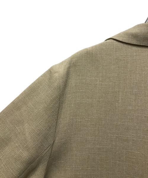 Eaphi（エフィ）Eaphi (エフィ) LINEN LIKE OVER JACKET（リネンライクオーバージャケット）　83001-0459 ベージュ サイズ:Fの古着・服飾アイテム