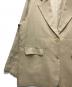 中古・古着 Eaphi (エフィ) LINEN LIKE OVER JACKET（リネンライクオーバージャケット）　83001-0459 ベージュ サイズ:F：14000円