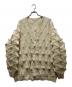 A-POC ABLE ISSEY MIYAKE（エイポック エイブル イッセイ ミヤケ）の古着「TYPE-O 023カーディガン」｜ホワイト