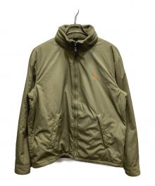 POLO RALPH LAUREN（ポロ・ラルフローレン）の古着「ジップアップミリタリージャケット」｜カーキ