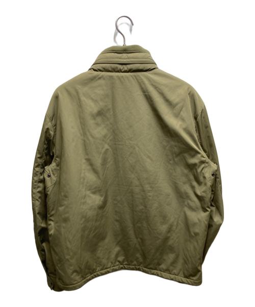 POLO RALPH LAUREN（ポロ・ラルフローレン）POLO RALPH LAUREN (ポロ・ラルフローレン) ジップアップミリタリージャケット カーキ サイズ:Lの古着・服飾アイテム