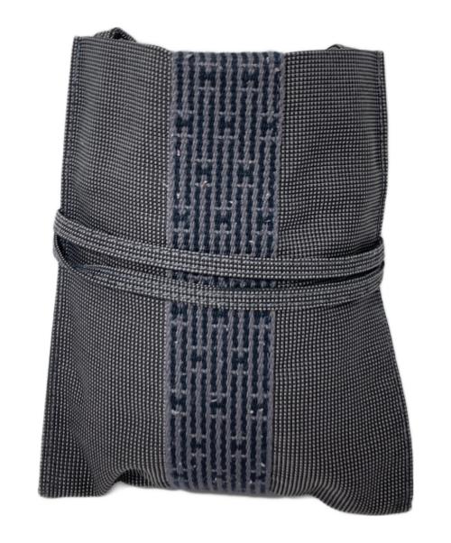 HERMES（エルメス）HERMES (エルメス) エールラインポシェット グレーの古着・服飾アイテム