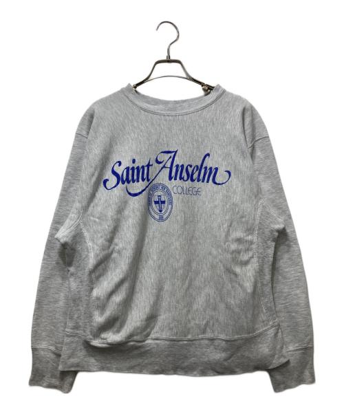 Champion REVERSE WEAVE（チャンピオン リバース ウィーブ）Champion REVERSE WEAVE (チャンピオン リバース ウィーブ) 80’S プリントスウェット トリコタグ後期 REVERSE WEAVE  グレー サイズ:Lの古着・服飾アイテム