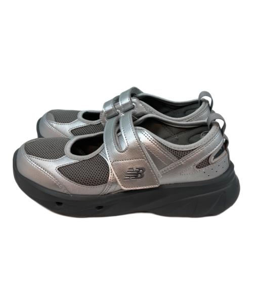 NEW BALANCE（ニューバランス）NEW BALANCE (ニューバランス) メリージェーンスニーカー シルバー サイズ:US6の古着・服飾アイテム