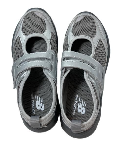 NEW BALANCE（ニューバランス）NEW BALANCE (ニューバランス) メリージェーンスニーカー シルバー サイズ:US6の古着・服飾アイテム
