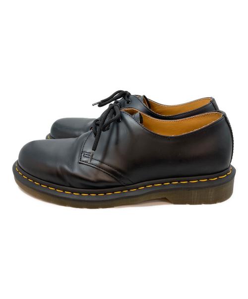 Dr.Martens（ドクターマーチン）Dr.Martens (ドクターマーチン) 1461 3ホールレザーシューズ ブラック サイズ:UK8の古着・服飾アイテム