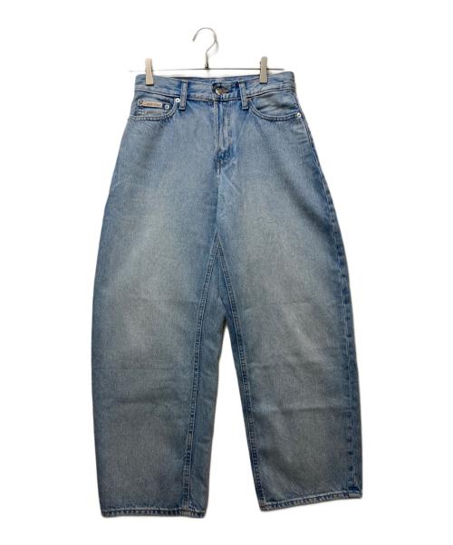 Calvin Klein（カルバンクライン）Calvin Klein (カルバンクライン) Relaxed Barrel Jeans インディゴ サイズ:25の古着・服飾アイテム