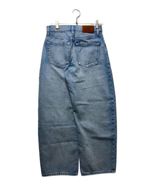 Calvin Klein（カルバンクライン）Calvin Klein (カルバンクライン) Relaxed Barrel Jeans インディゴ サイズ:25の古着・服飾アイテム