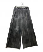 TAAKKターク）の古着「TRACK WIDE PANTS  26SS」｜グレー