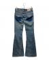 TRUE RELIGION (トゥルー レリジョン) パッチワークフレアデニムパンツ  Y2K USA製 インディゴ サイズ:26：10000円